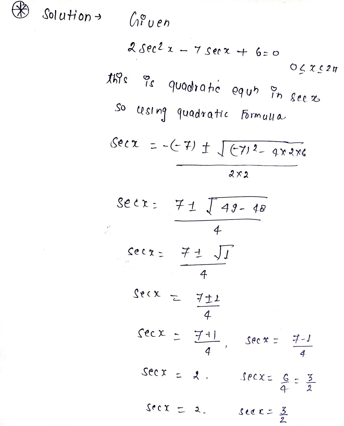 Advanced Math homework question answer, step 1, image 1